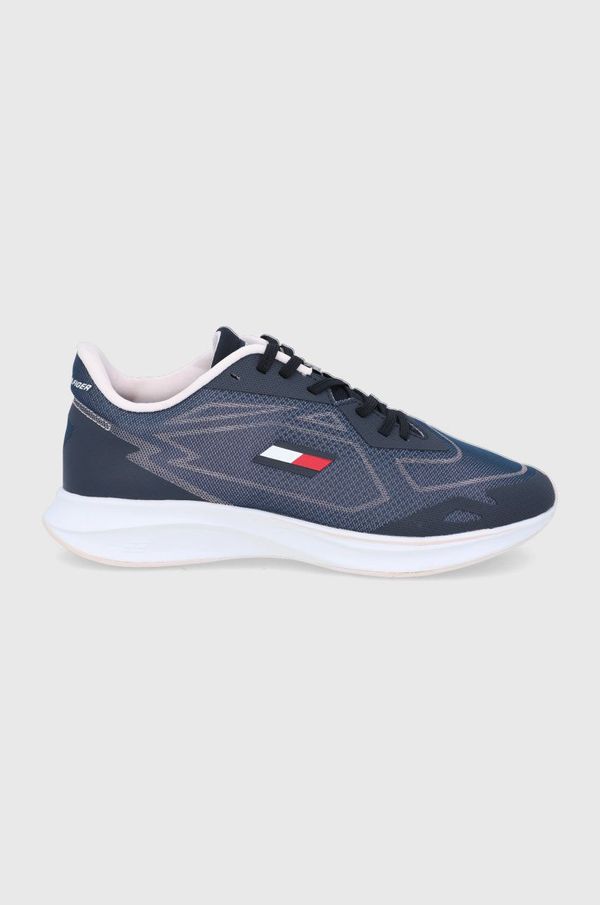 Tommy Sport Športni copati Tommy Sport Sleek mornarsko modra barva