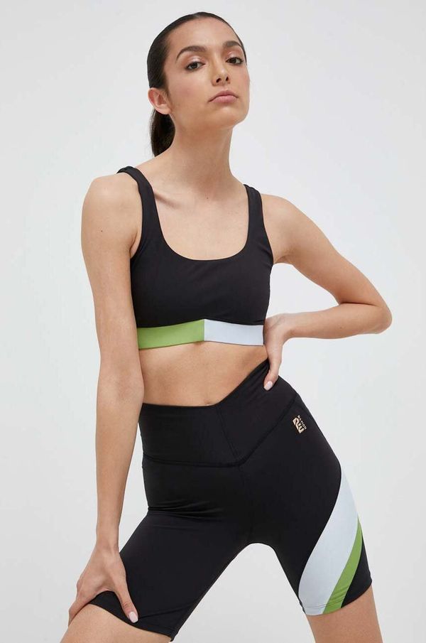 P.E Nation Športni modrček P.E Nation Sprint Time črna barva