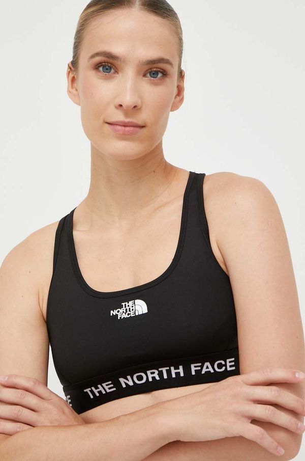 The North Face Športni modrček The North Face Tech črna barva