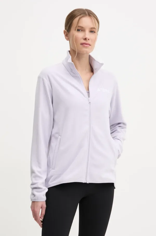 adidas TERREX Športni pulover adidas TERREX Essentials vijolična barva, JP1453