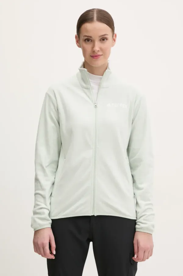 adidas TERREX Športni pulover adidas TERREX Essentials zelena barva, JP0801