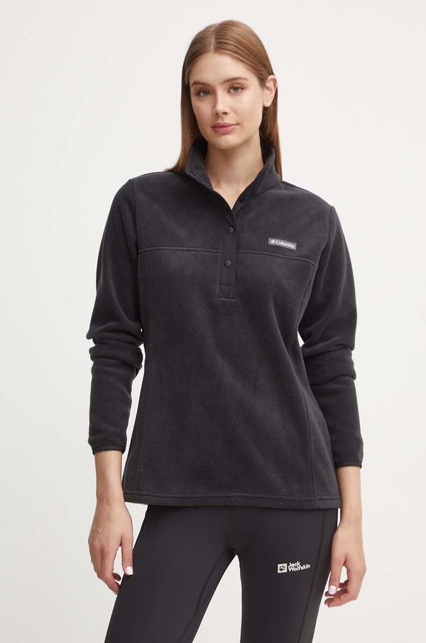 Columbia Športni pulover Columbia Benton Springs črna barva, 2085651