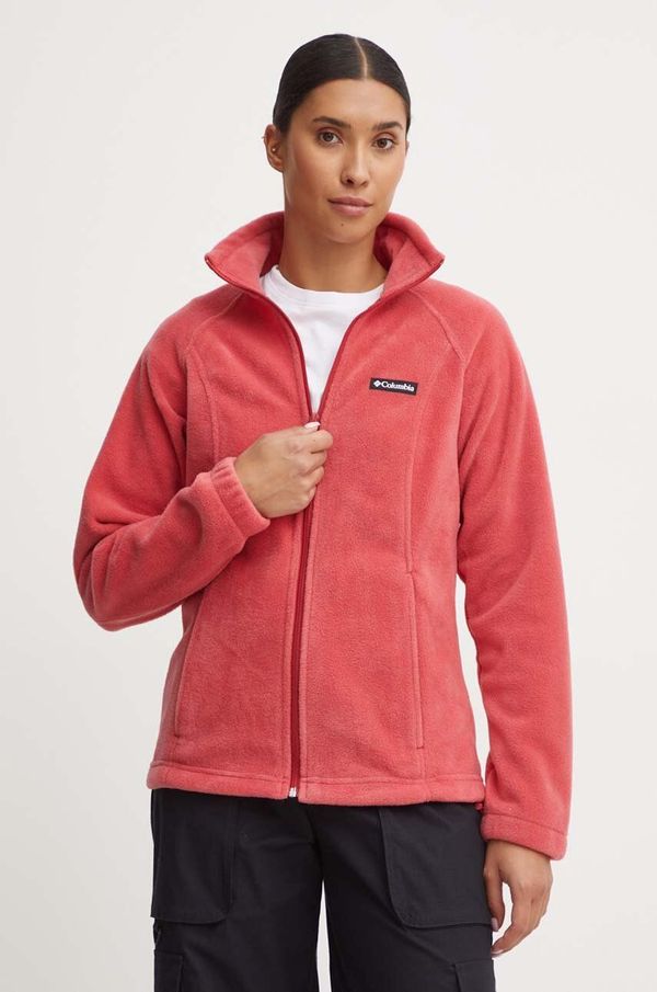 Columbia Športni pulover Columbia Benton Springs rdeča barva, 1372111