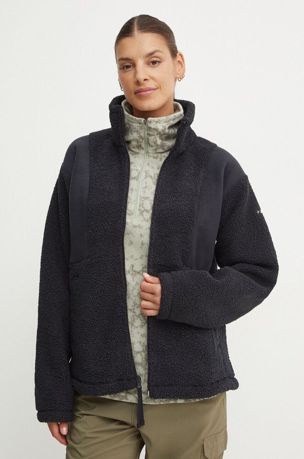 Columbia Športni pulover Columbia Panorama črna barva, 2085883