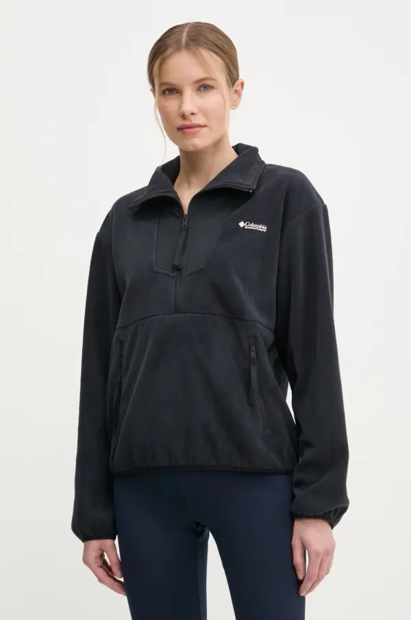 Columbia Športni pulover Columbia Sequoia Grove črna barva, 2085453