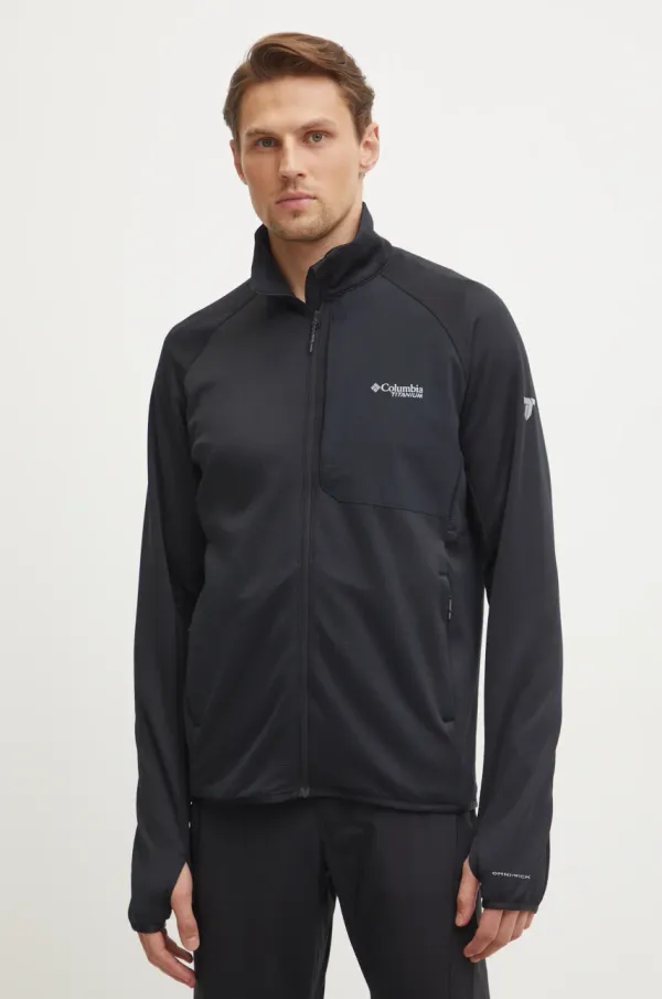 Columbia Športni pulover Columbia Triple Canyon črna barva, 2094963