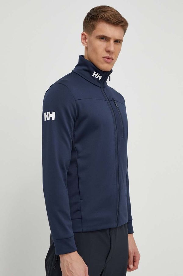 Helly Hansen Športni pulover Helly Hansen Crew Fleece mornarsko modra barva