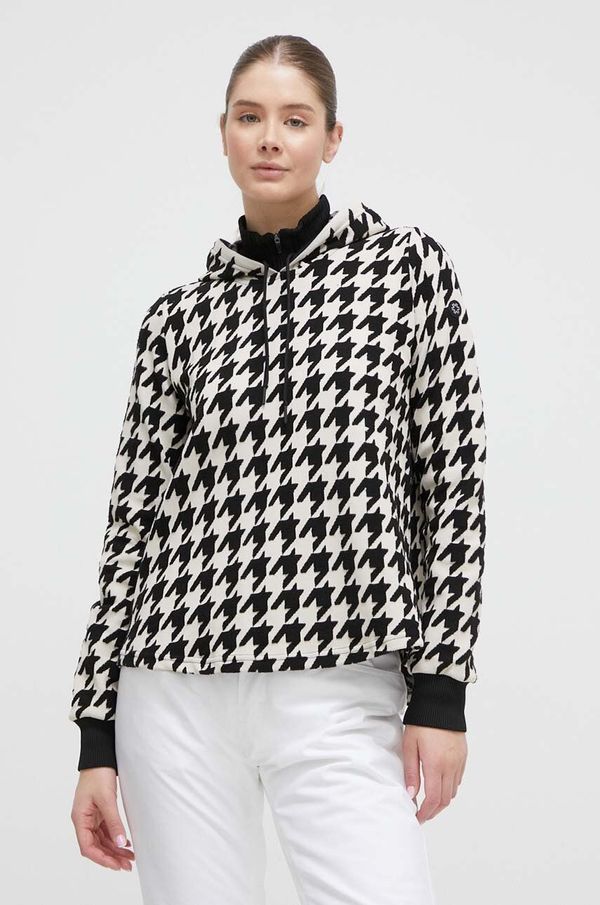 Newland Športni pulover Newland Laila bež barva, s kapuco