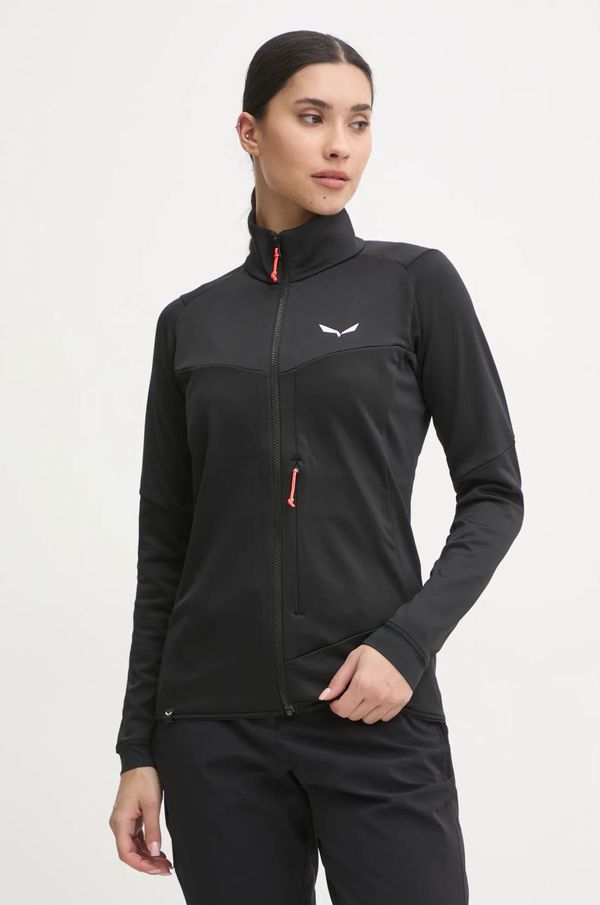 Salewa Športni pulover Salewa Sella Crevasse črna barva, 00.0000028999