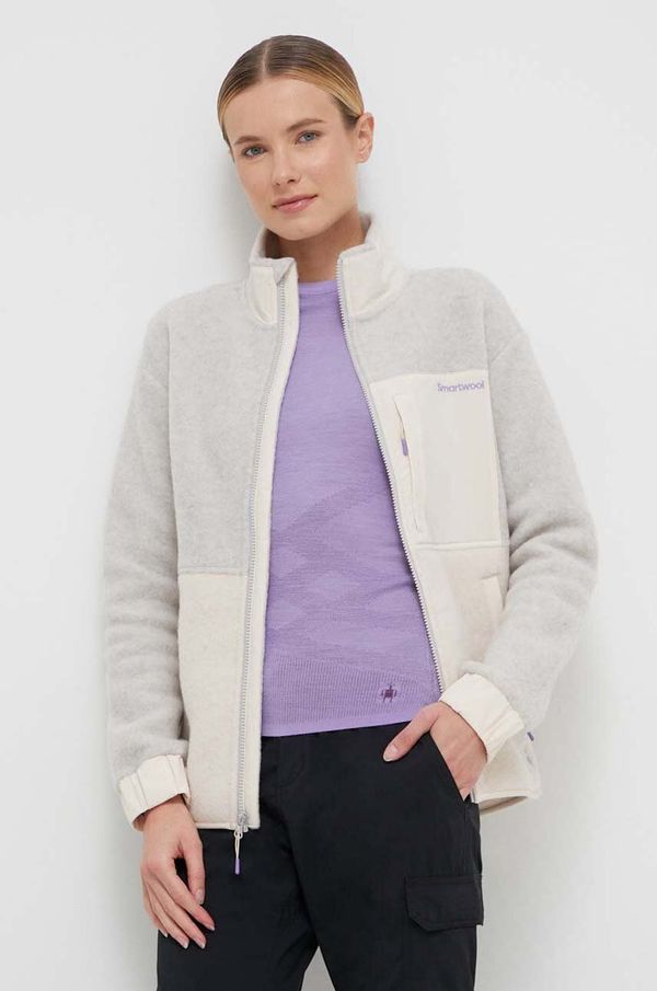 Smartwool Športni pulover Smartwool Hudson siva barva