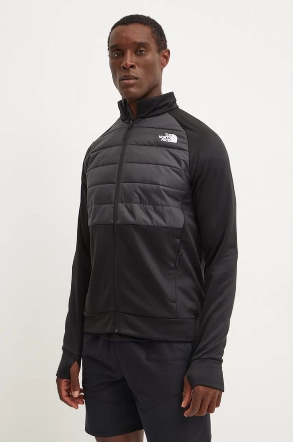 The North Face Športni pulover The North Face Reaxion Hybrid črna barva, NF0A8946KT01