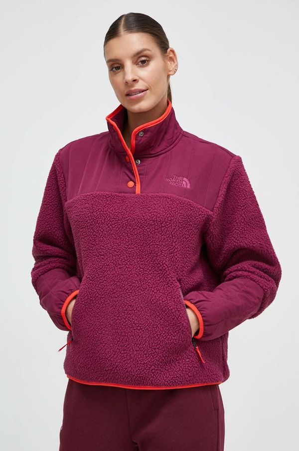 The North Face Športni pulover The North Face vijolična barva