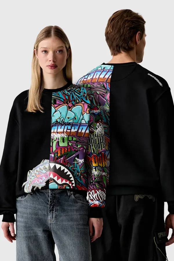 Sprayground Sprayground oversize pulover bombažen