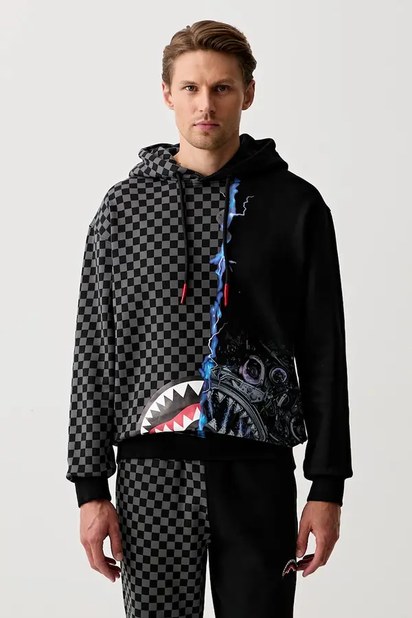 Sprayground Sprayground pulover s kapuco bombažen