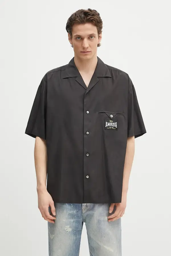 Ambush Srajca AMBUSH S/S Satin Shirt