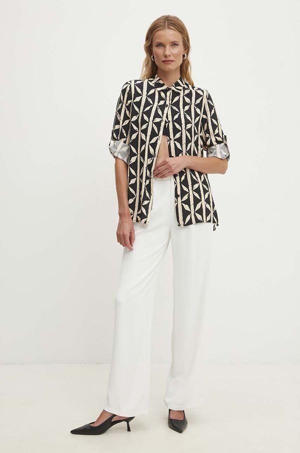 Answear Lab Srajca Answear Lab ženska, črna barva