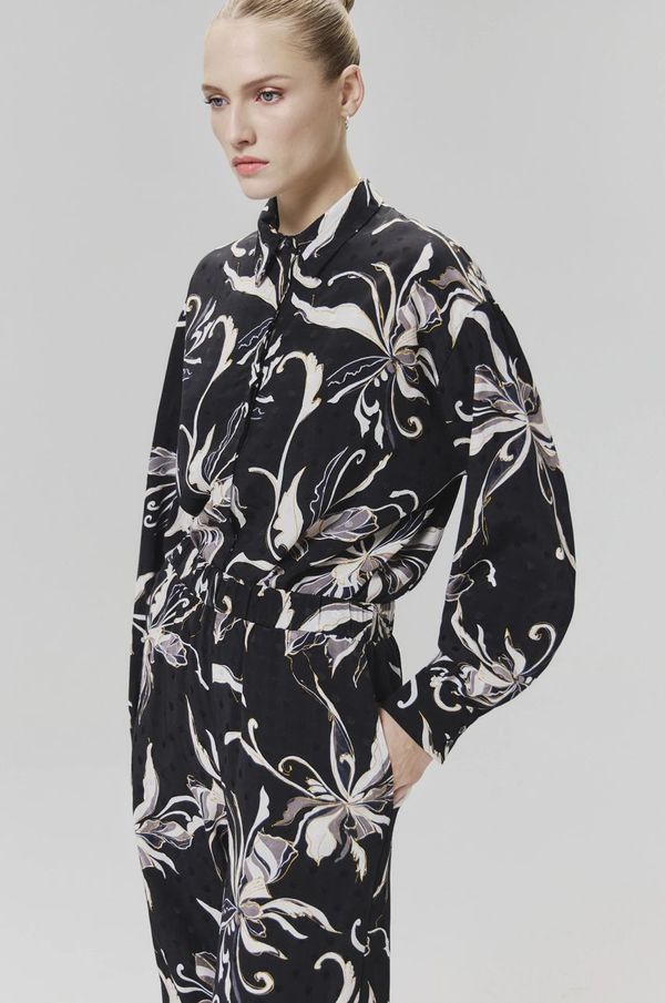 Answear Lab Srajca Answear Lab ženska, črna barva