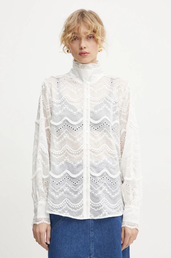 Bruuns Bazaar Srajca Bruuns Bazaar ženska, bež barva, BBW4243