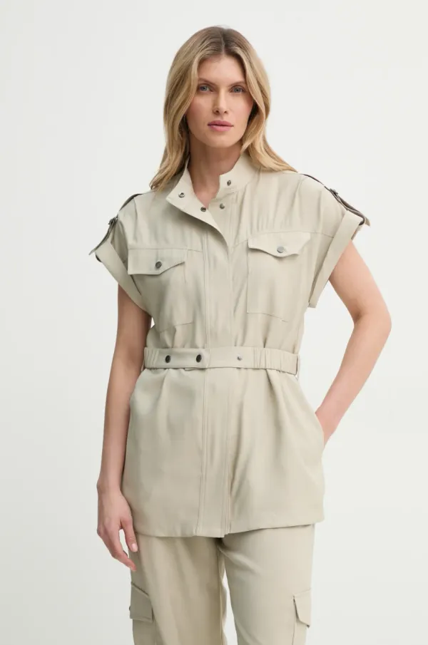 Bruuns Bazaar Srajca Bruuns Bazaar ženska, bež barva, BBW4339