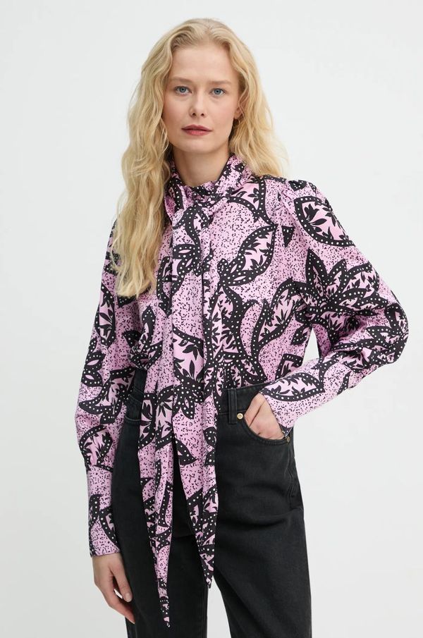 Bruuns Bazaar Srajca Bruuns Bazaar ženska, roza barva, BBW4262