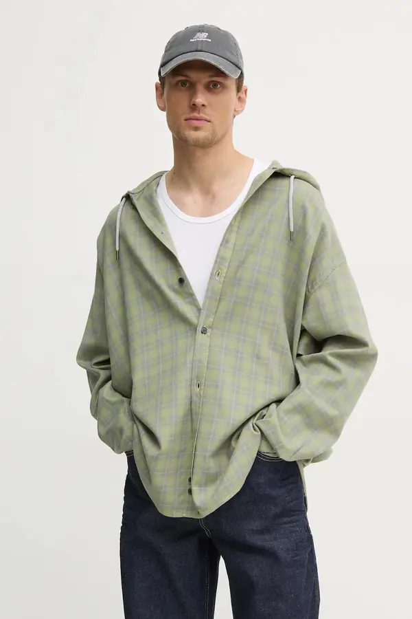 Diesel Srajca Diesel S-DEWNY-HOOD-B SHIRT