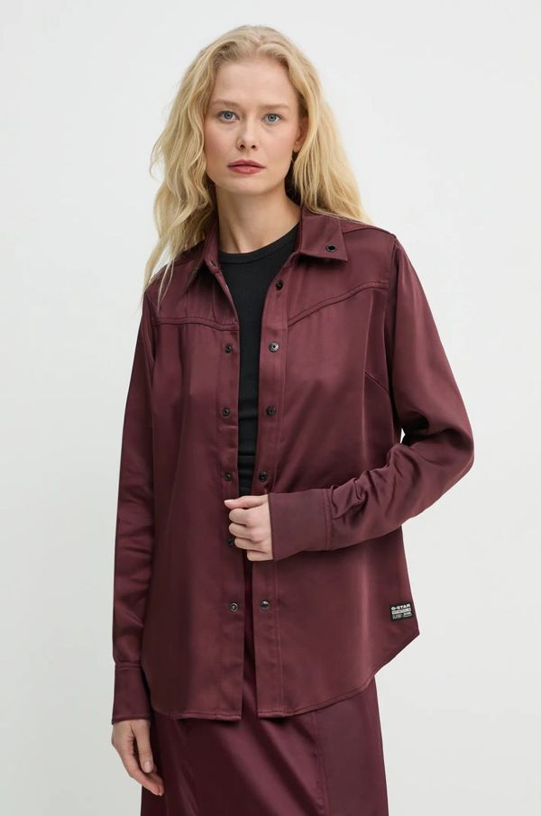 G-Star Raw Srajca G-Star Raw ženska, rdeča barva, D25265-D414