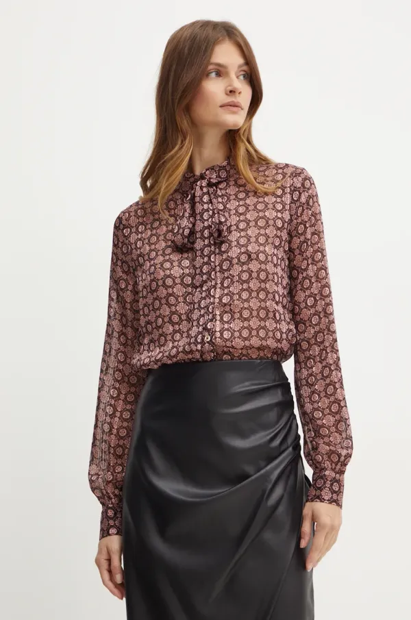 Guess Srajca Guess ženska, roza barva, W4BH63 WGLE2