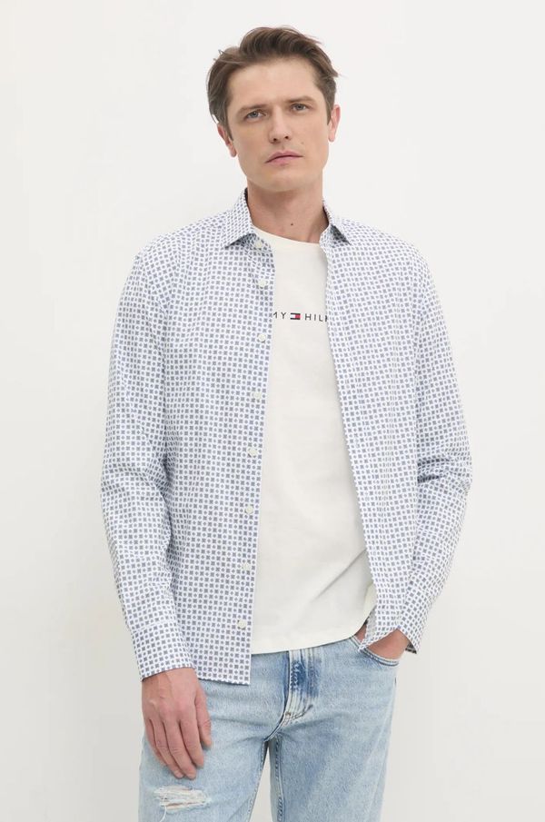 Hackett London Srajca Hackett London moška, bela barva, HM3010132