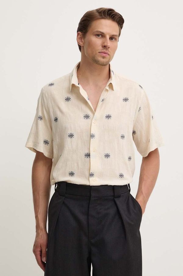 Les Deux Srajca Les Deux moška, bež barva, LDM401089