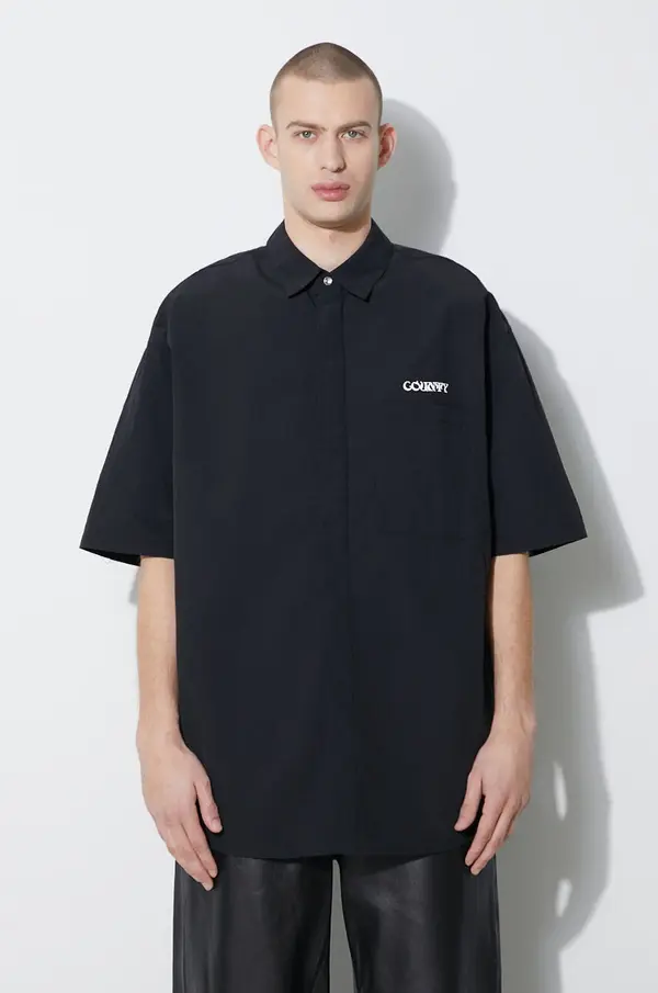 Marcelo Burlon Srajca Marcelo Burlon Logo Nylon Over Shirt