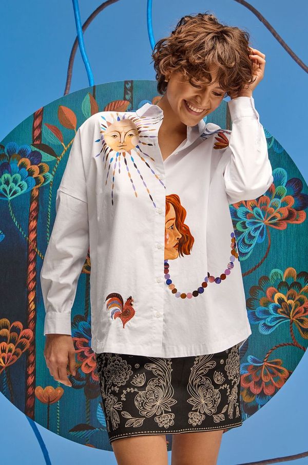 Medicine Srajca Medicine ženska, bela barva