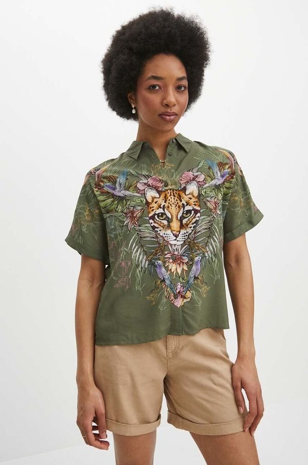 Medicine Srajca Medicine ženska, zelena barva