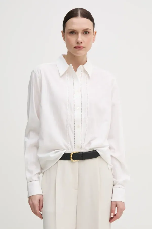 Mos Mosh Srajca Mos Mosh ženska, bela barva, 168120