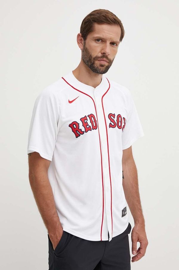 Nike Srajca Nike Boston Red Sox bela barva