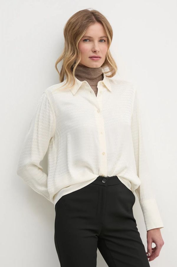 OUI Srajca OUI ženska, bež barva, 89890