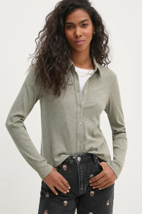 Pedro del Hierro Srajca Pedro del Hierro ženska, siva barva, 8628738