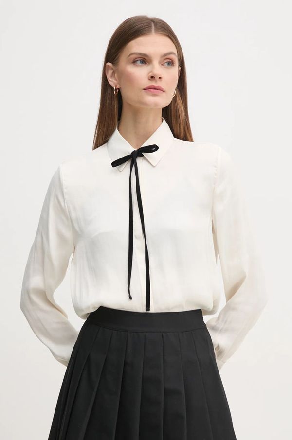 Pepe Jeans Srajca Pepe Jeans ATHENEA ženska, bež barva, PL304970