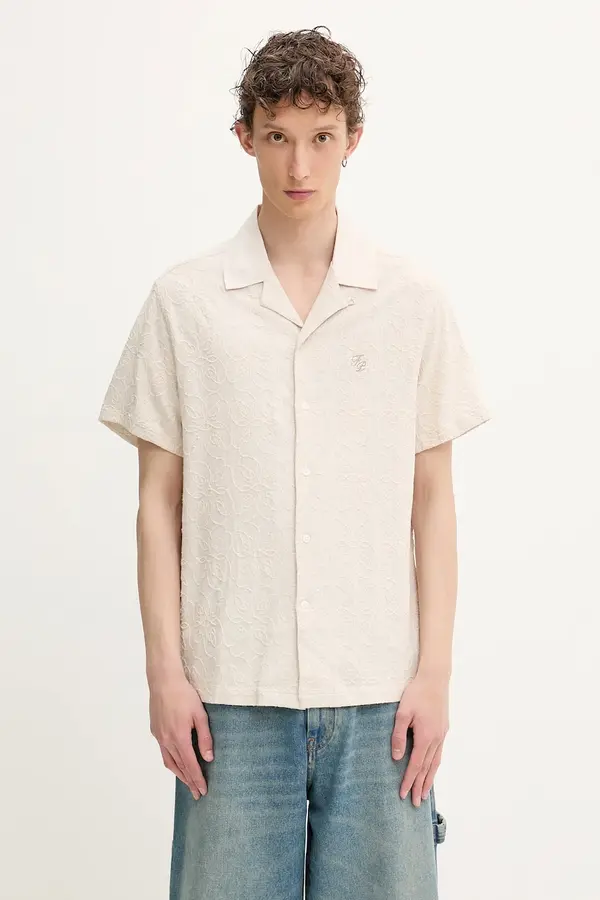 Filling Pieces Srajca s primesjo lanu Filling Pieces Resort