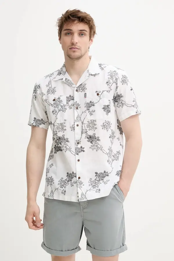 Superdry Srajca s primesjo lanu Superdry