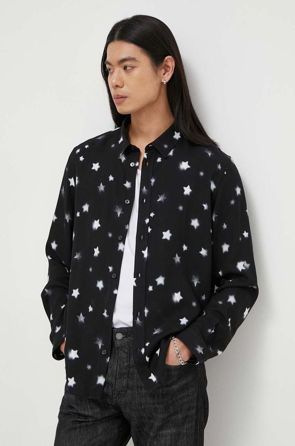 The Kooples Srajca The Kooples moška, črna barva