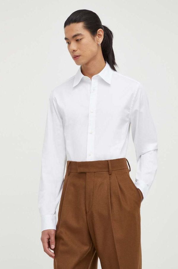 Tiger of Sweden Srajca Tiger Of Sweden moška, bela barva