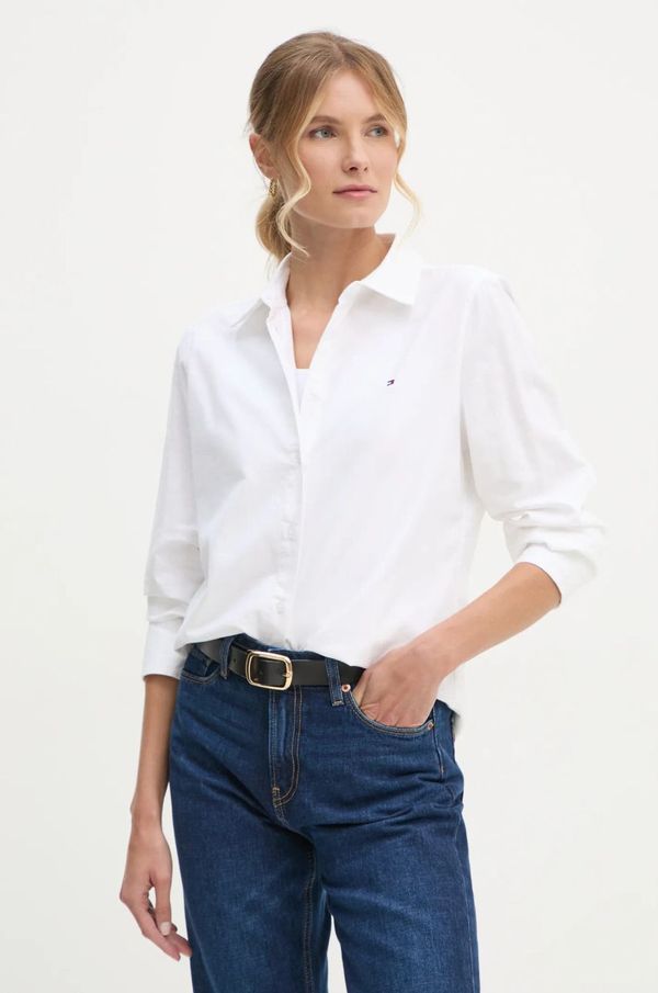 Tommy Hilfiger Srajca Tommy Hilfiger ženska, bela barva, WW0WW44230