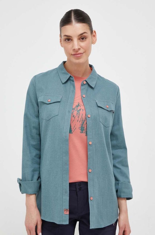 Viking Srajca Viking ženska, turkizna barva