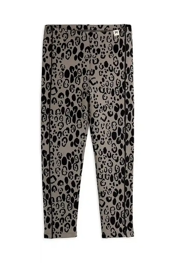Mini Rodini Srajca z dodatkom volne Mini Rodini Leopard