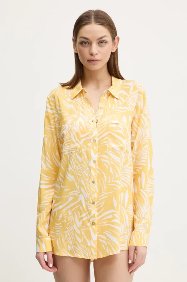 Melissa Odabash Srajca za na plažo Melissa Odabash Millie zelena barva, Millie