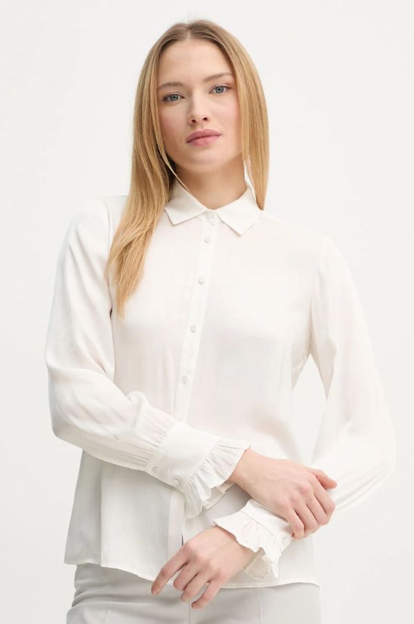 Zadig&Voltaire Srajca ZADIG&VOLTAIRE ženska, bež barva, WWSH02226