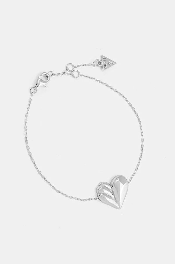 Guess Srebrna zapestnica Guess JSBB04 430JW