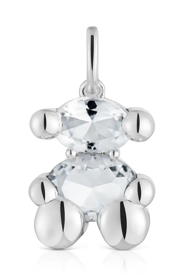 Tous Srebrni obesek Tous Bold Bear Gem