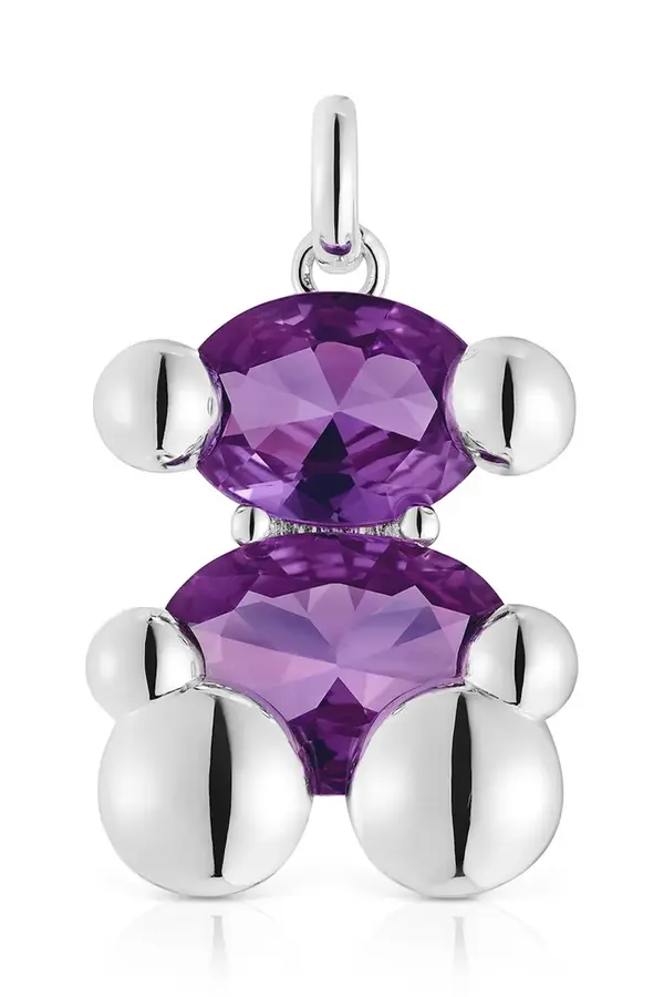 Tous Srebrni obesek Tous Bold Bear Lab
