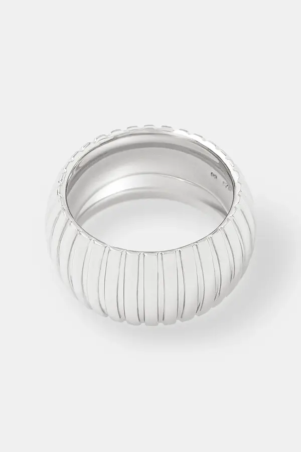 Tom Wood Srebrni prstan Tom Wood Tubogas Ring Medium